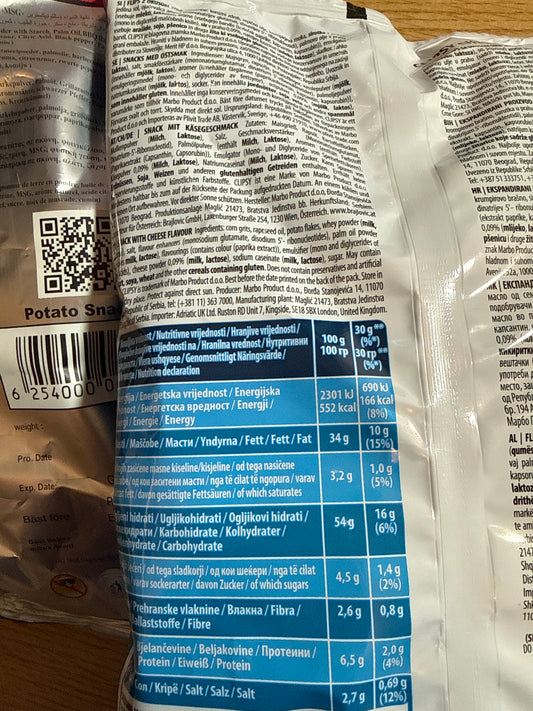 Clipsy Cheese 70g 🇷🇸