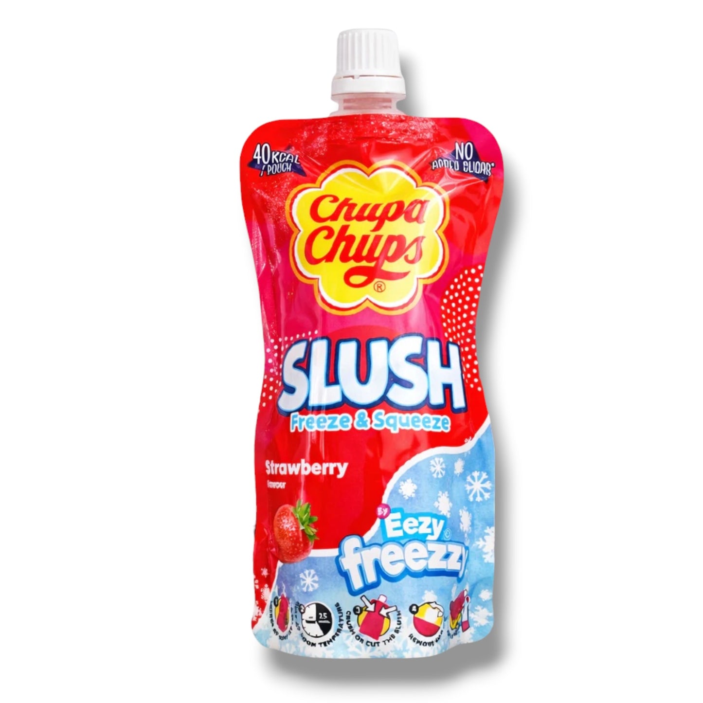 Chupa Chups Slush Strawberry 250ml