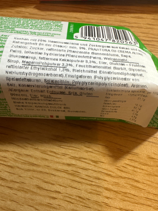 Magura Prajitura Bisquitkuchen Alune 35g 🇷🇴 MHD 24/01/2026