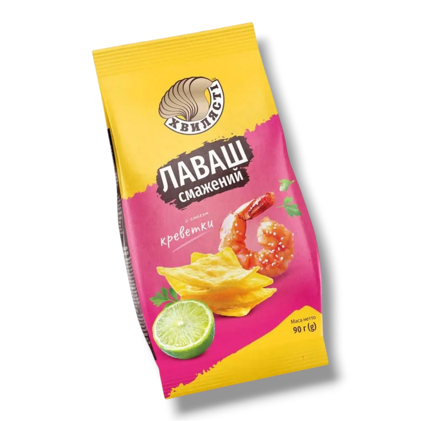 Lavash Shrimp Chips 90g Ukraine Import