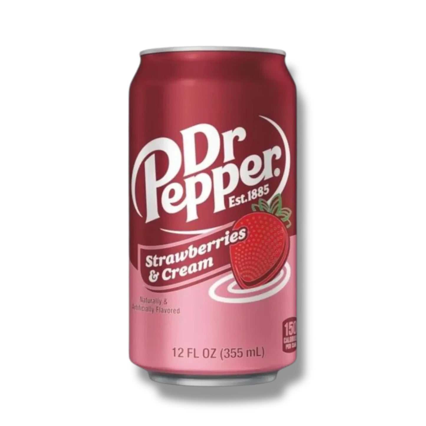 Dr Pepper Strawberries & Cream 355ml 🇺🇸 MHD 01/12/2025