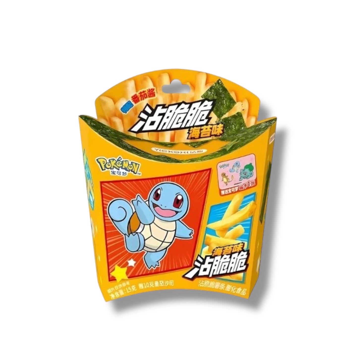 Yizhi Pokemon Crispy Fries Seaweed +Ketchup 25g 🇨🇳