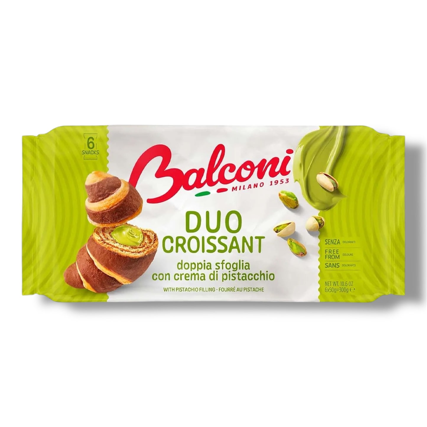 Balconi Duo Croissant Pistacchio 222g 🇮🇹 MHD 28/03/2026