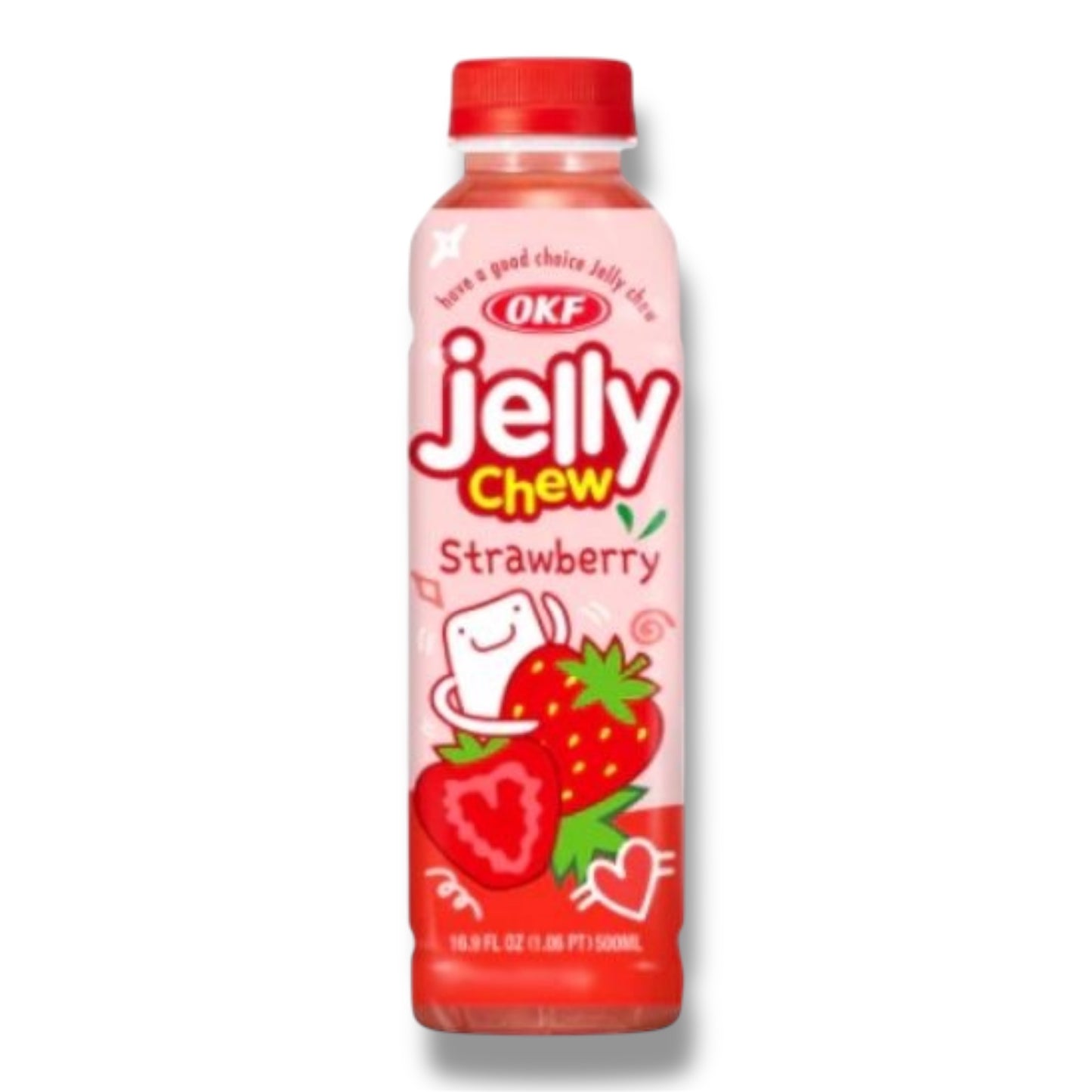 OKF Jelly Chew Strawberry 500ml 🇰🇵