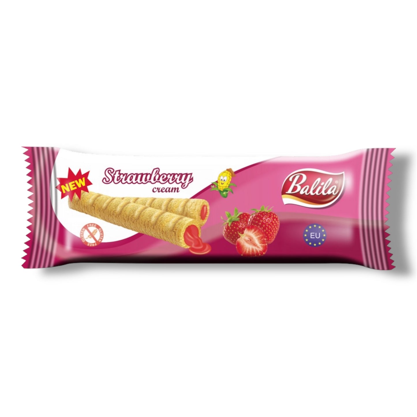 Balila Maisröllchen Strawberry Cream 18g 🇸🇰