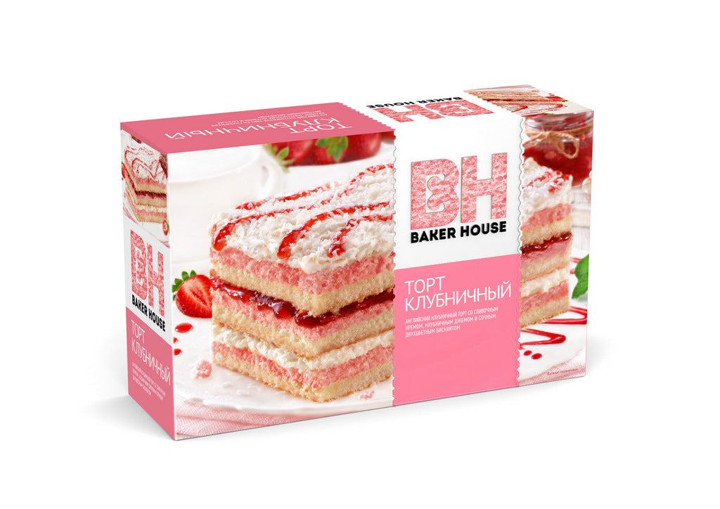 Bakerhouse Erdbeertorte 350g 🇷🇺