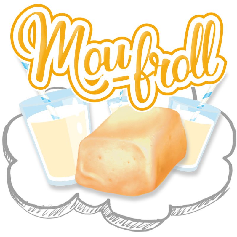 Mouf Roll Milch-Karamell Bonbons 230g