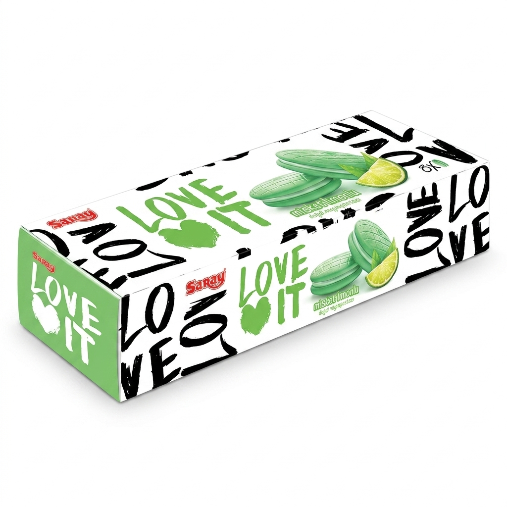 Loveit Macaron Biscuit Lemon 84g 🇹🇷