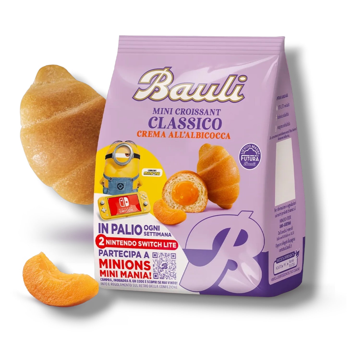 Bauli Mini Croissant Aprikosencreme 75g 🇮🇹
