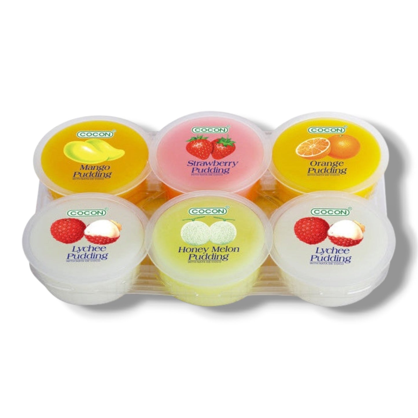 Cocon- Fruchtmix Pudding mit Nata de Coco Malaysia 480g