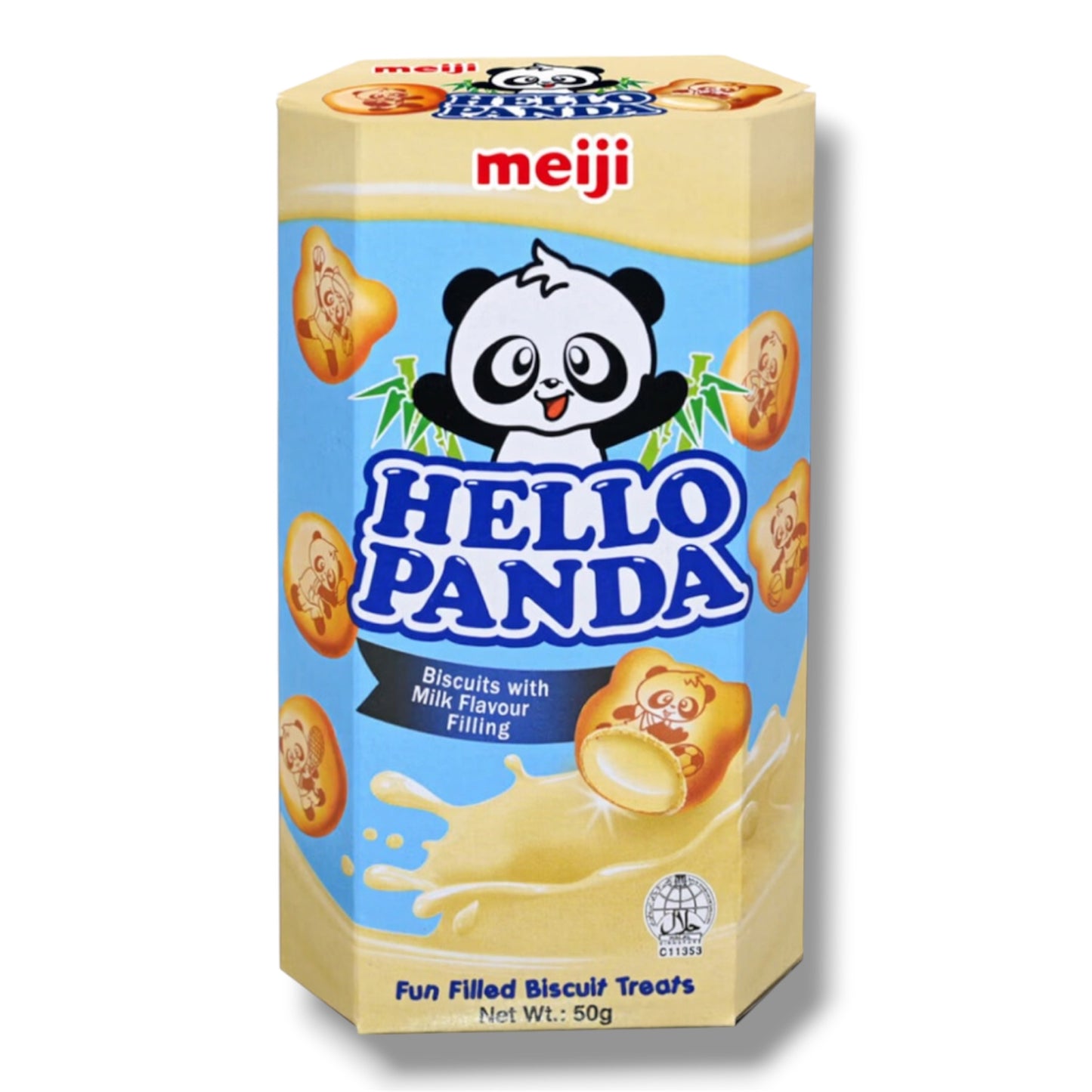 Meiji Hello Panda Milk Cookies 50g