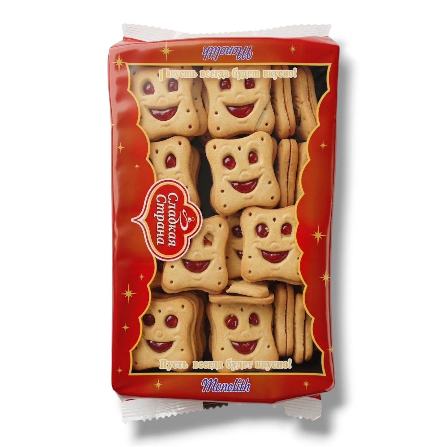 Smajli Doppelkeks Kirsch Russland 400g
