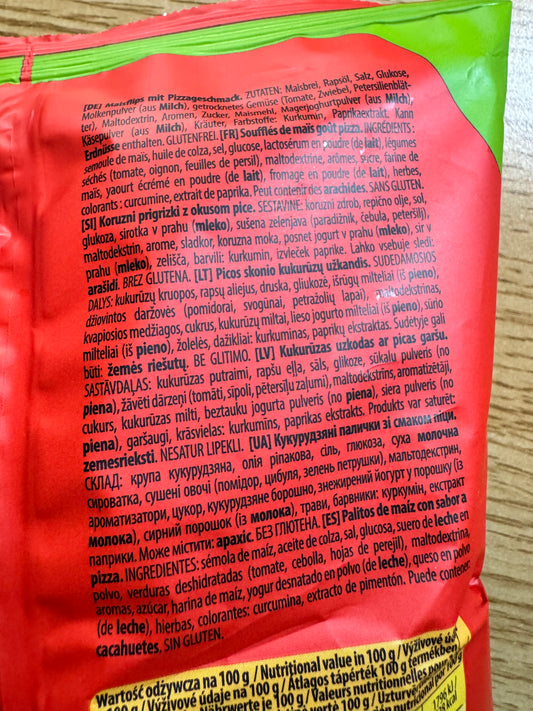 Toy Story Corn Crisps Pizza 50g