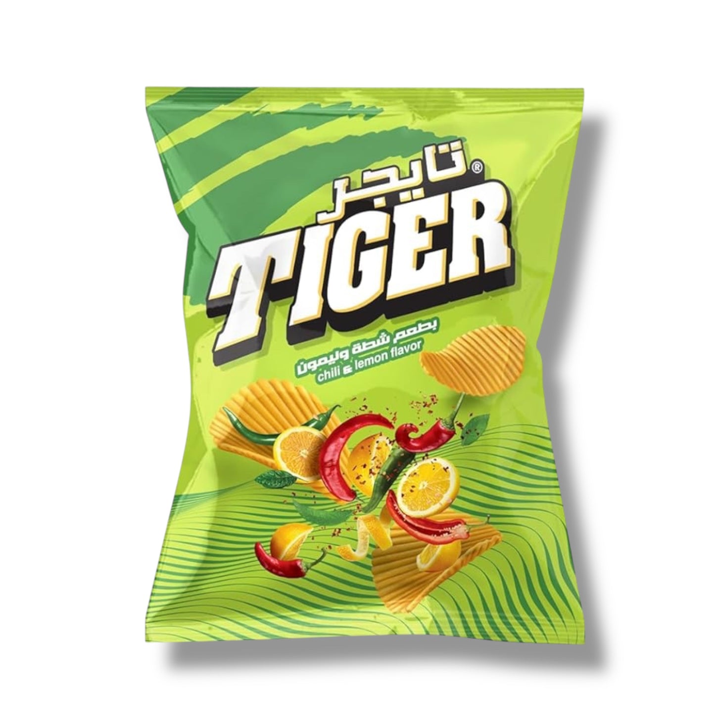 TIGER Chips Chili & Lemon 90g 🇪🇬