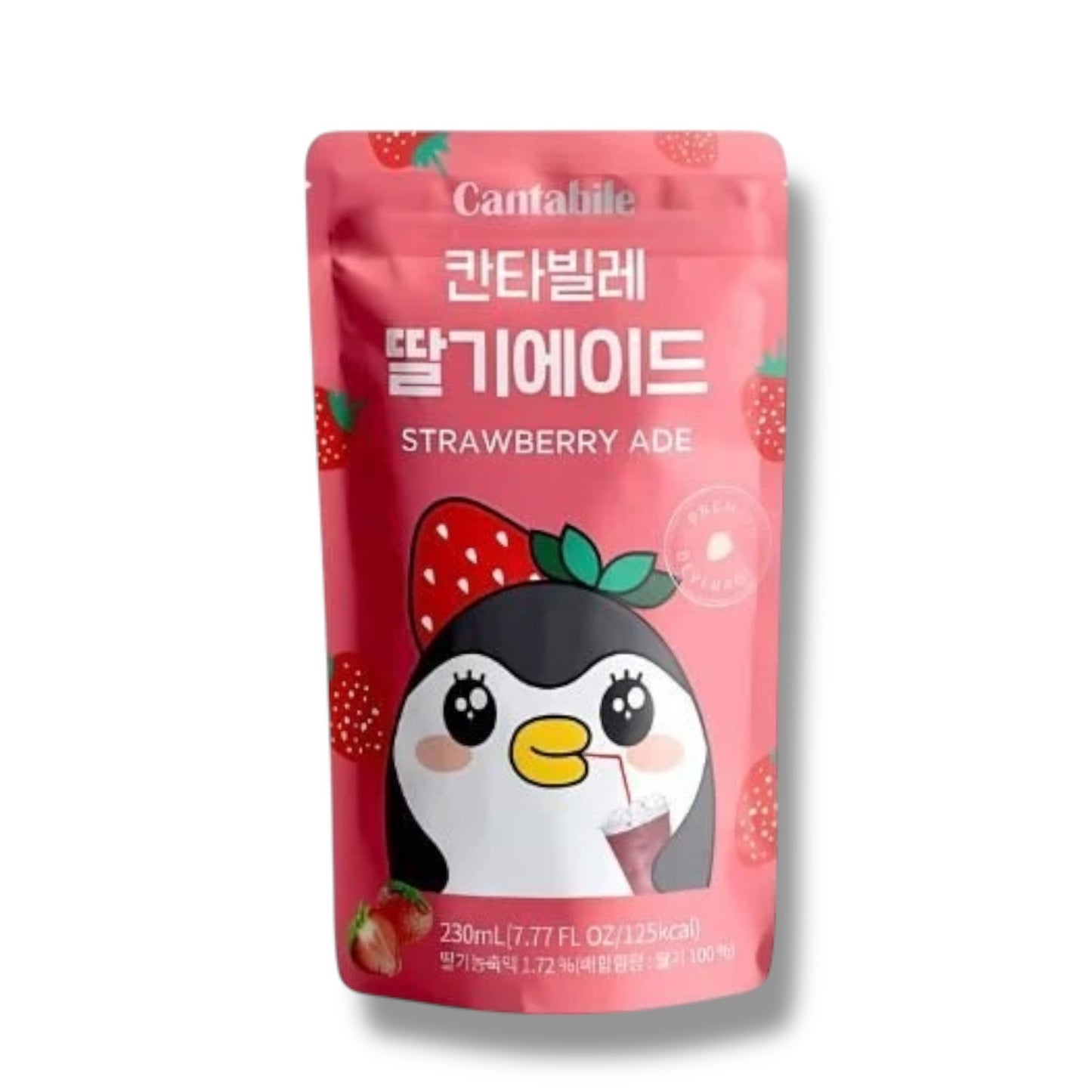 CANTABILE Strawberry Flavored Ade 230ml 🇰🇵