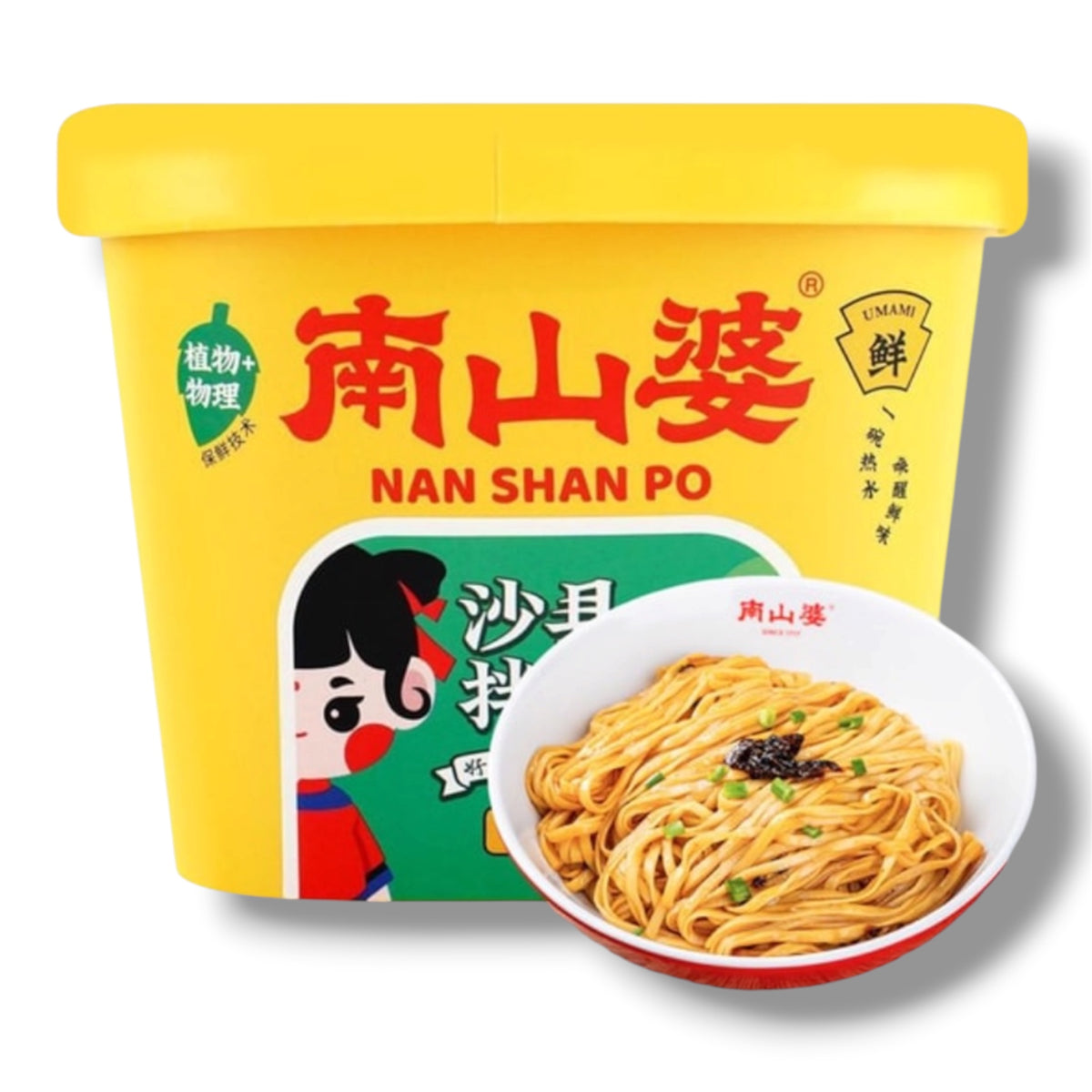 Nanshanpo Shaxian-Mixnudeln Frühlingszwiebel 140g