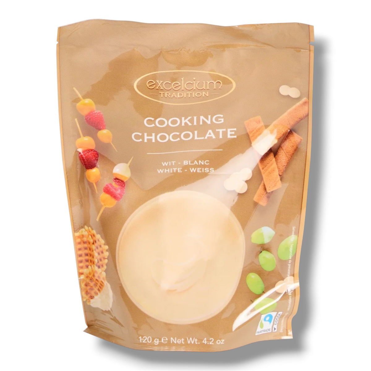 Excelcium Tradition Weiße Schoko Kuvertüre 120g