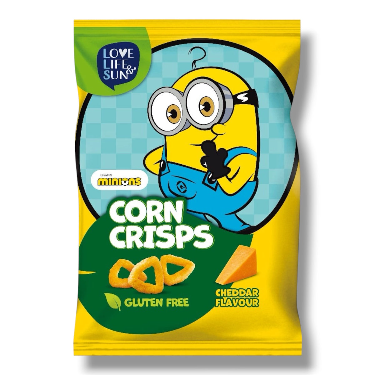 Minions Corn Crisps Cheddar Cheese 50g