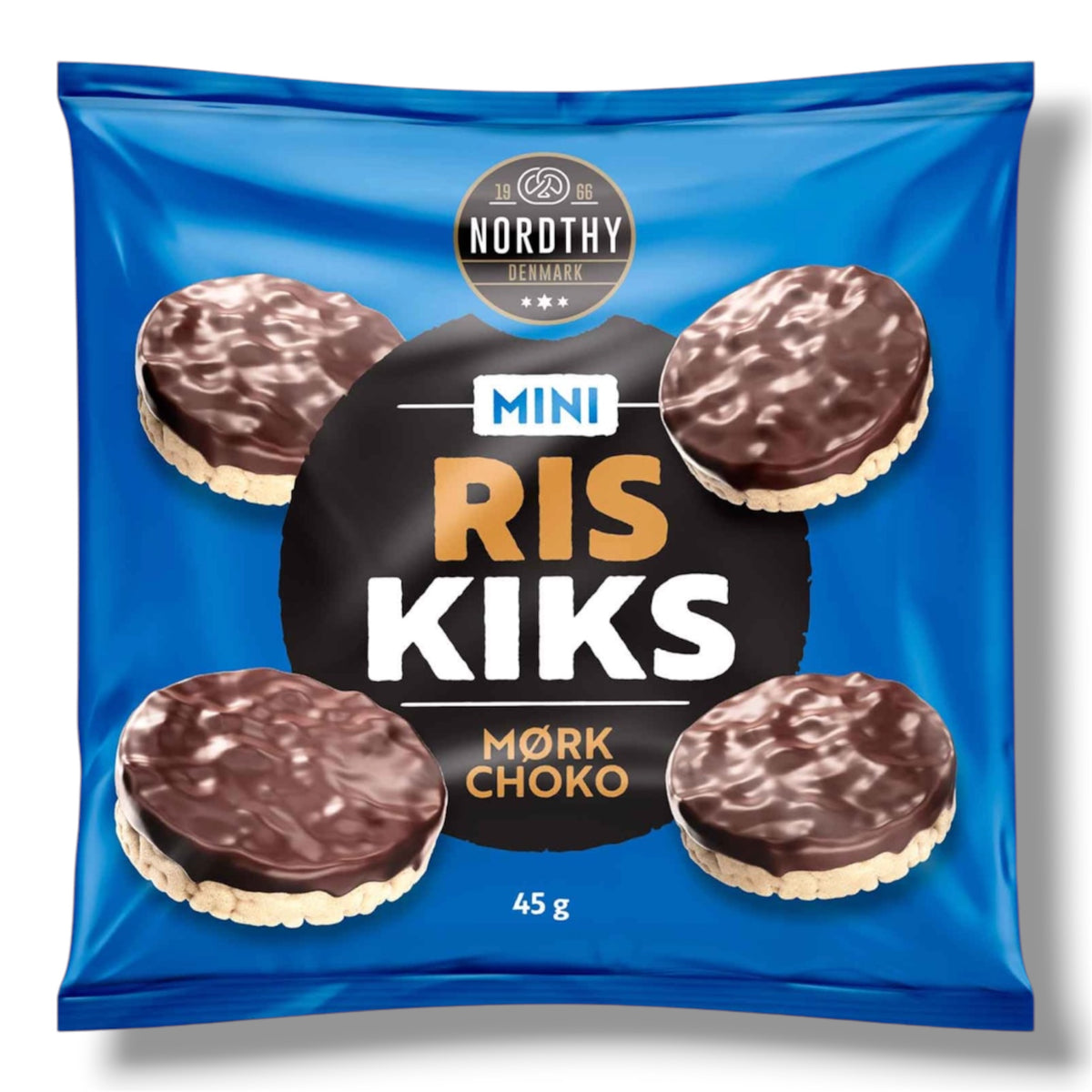 Nordthy Mini Reiswaffeln Choco 45g