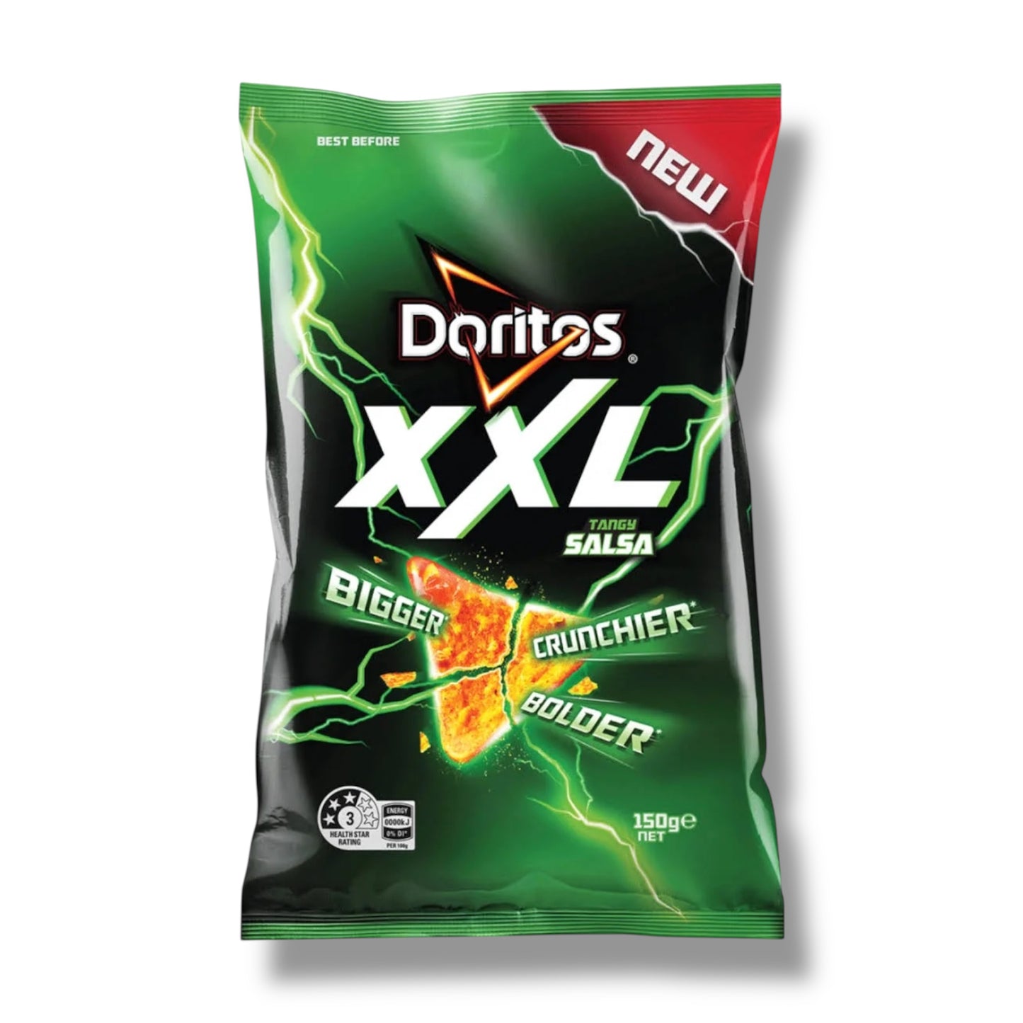 Doritos XXL Tangy Salsa Corn Chips 150g 🇦🇺