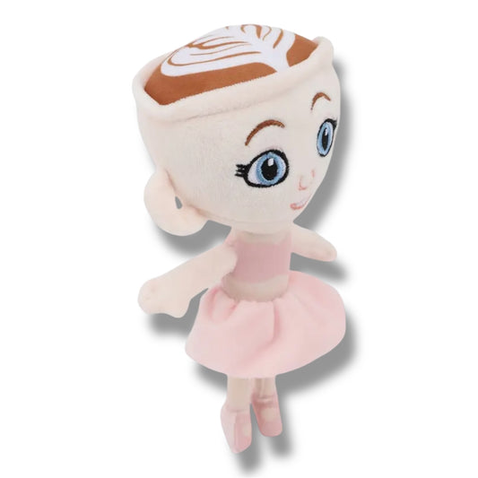 Ballerina Cappuccina Italien Brainrot Plüschfigur