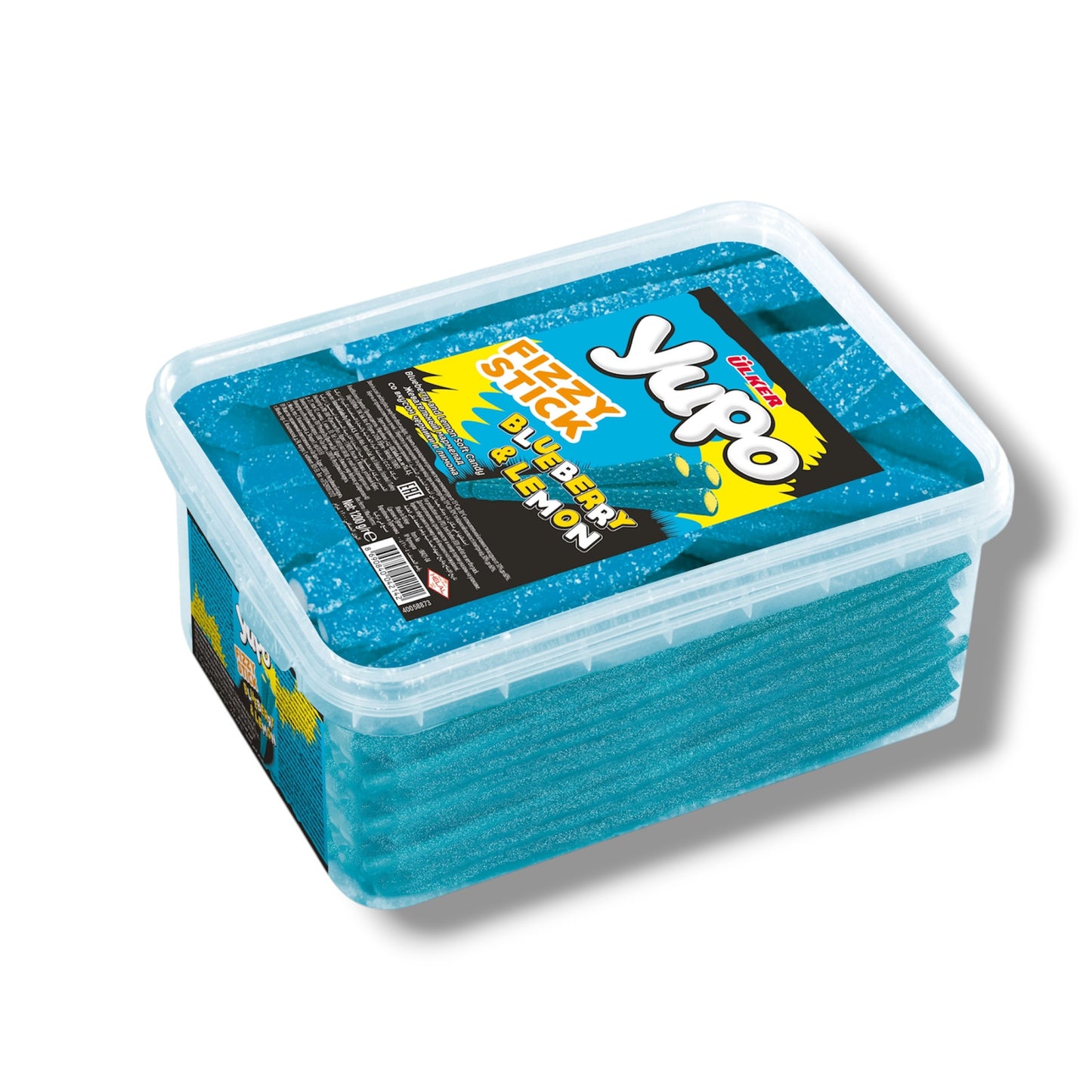 Ülker Yupo Fizzi Filled Sticks Blueberry-Lemon 225g 🇹🇷