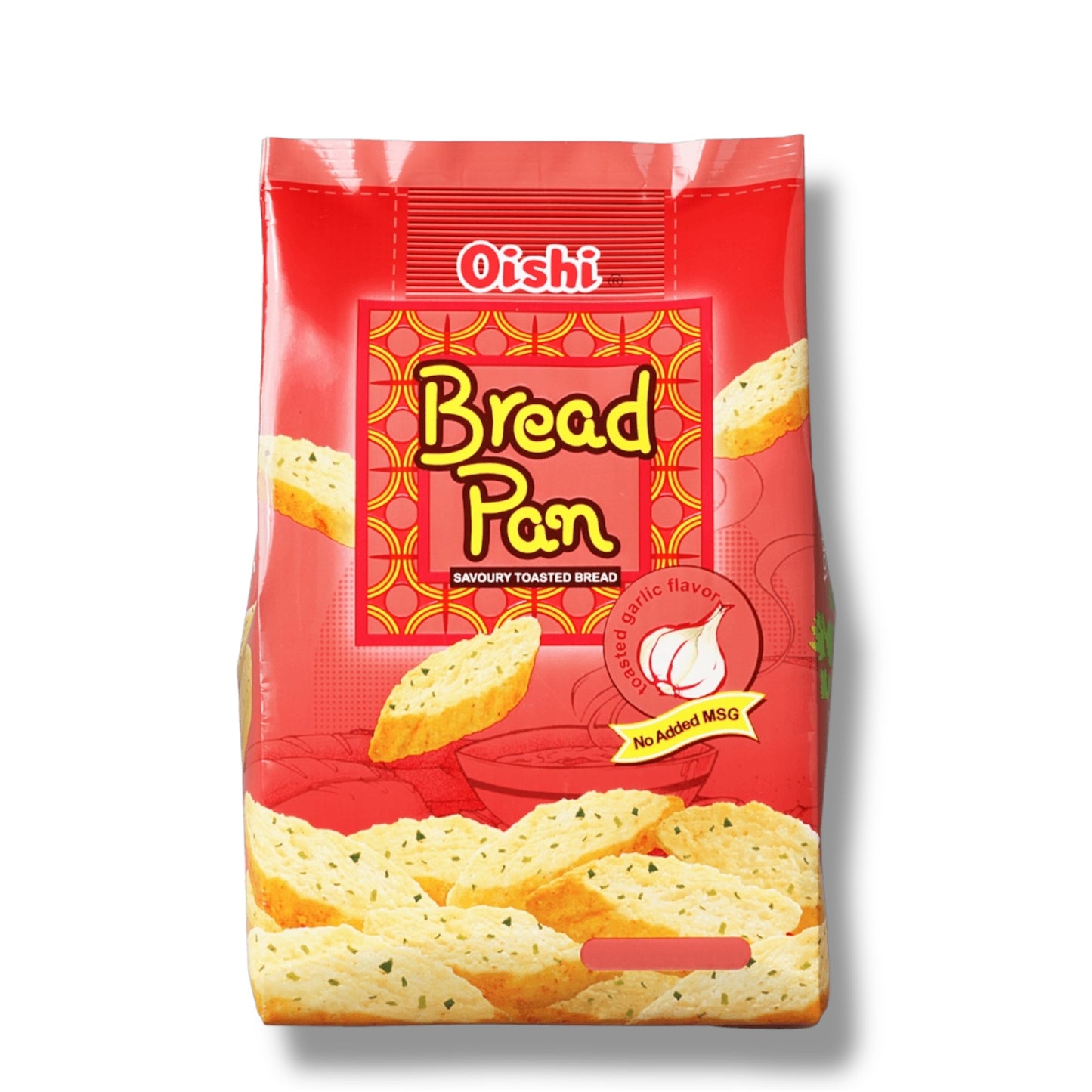 Oishi Toasted Bread Pan Garlic Flavor 42g 🇵🇭