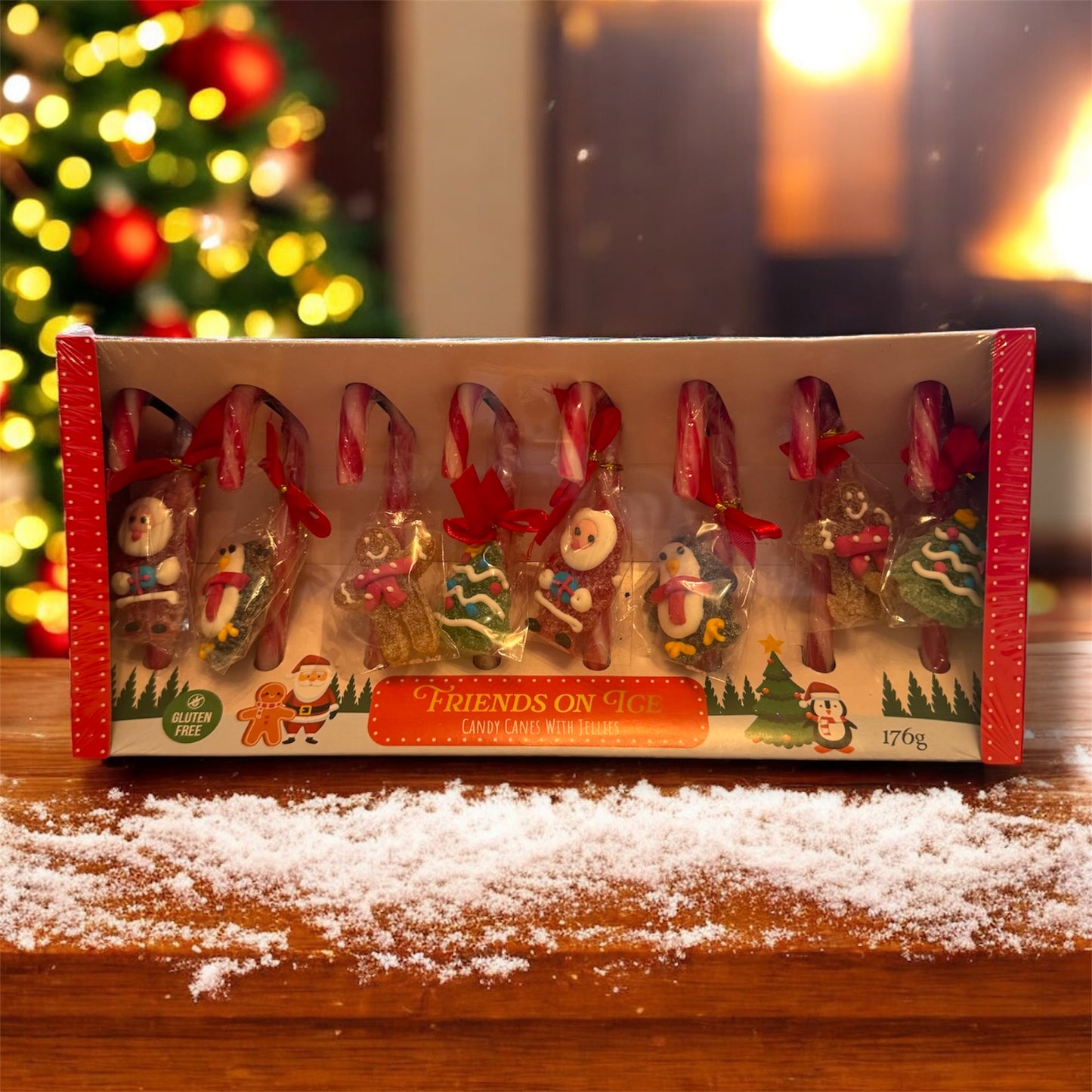 Becky’s Friends on Ice Candy Canes with Jellies 176g 🇳🇱