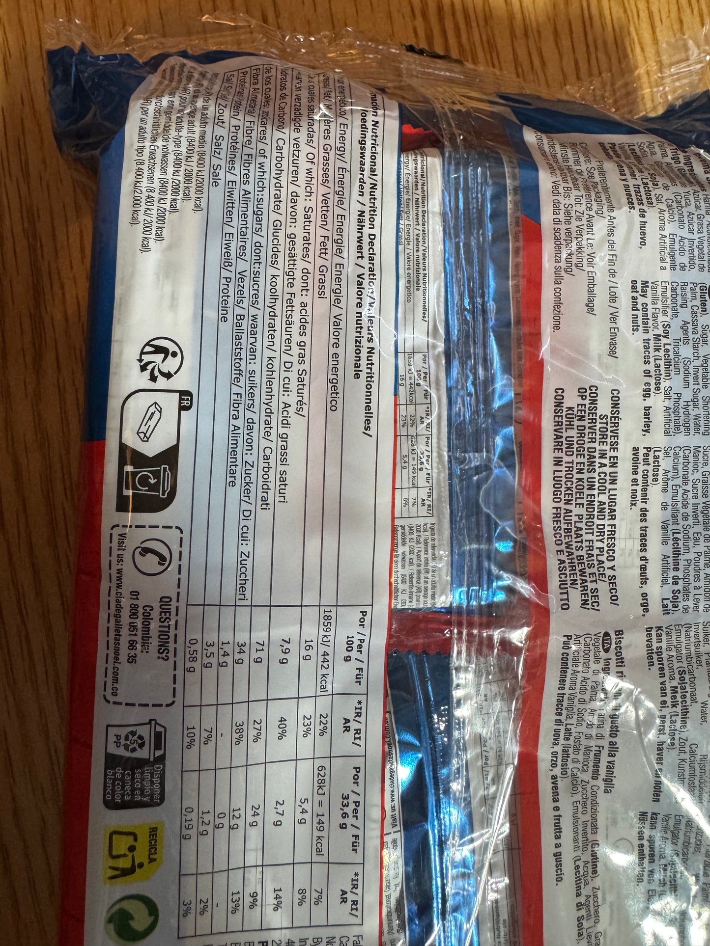 Festival Vainilla Vanilla 403g 🇨🇴