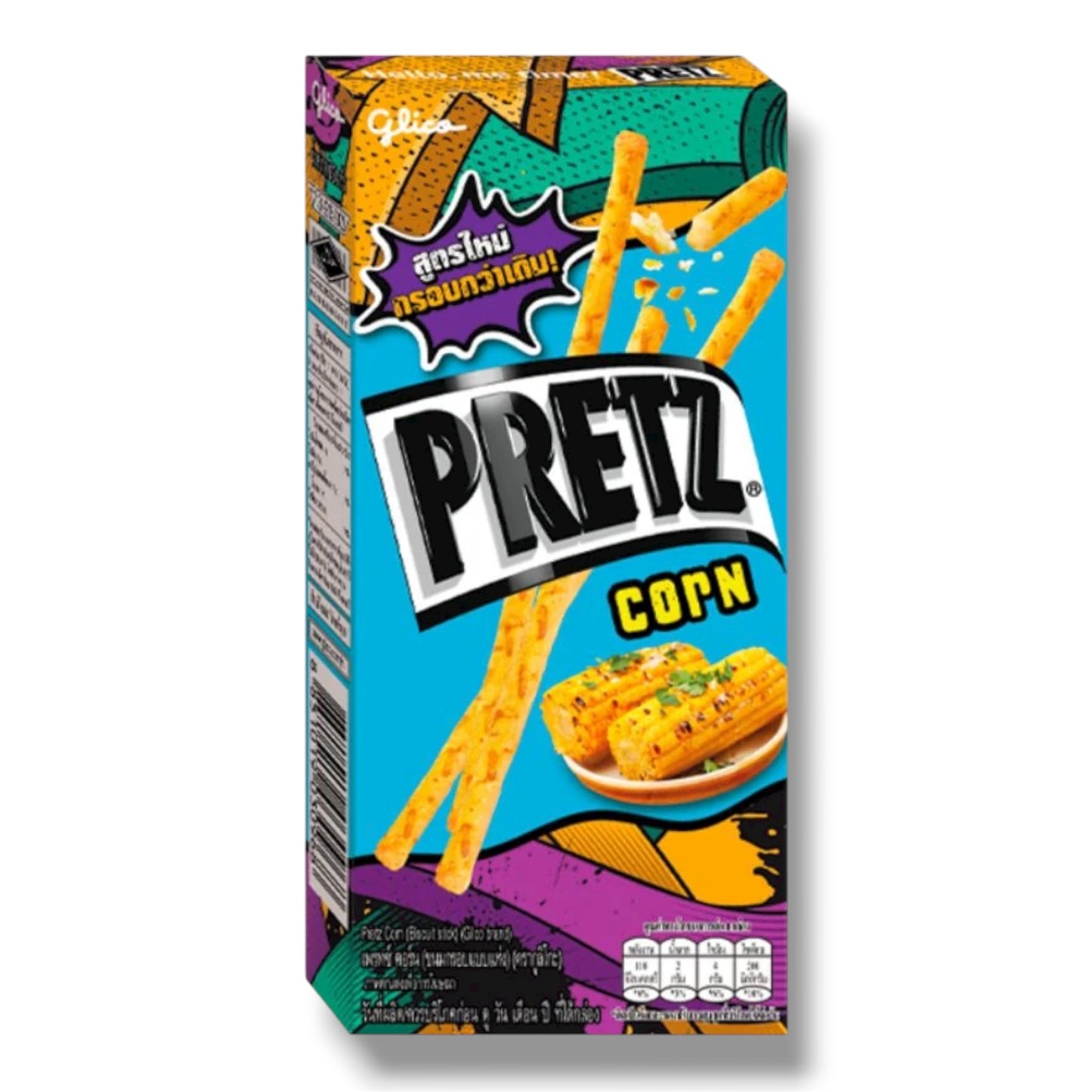 Glico Pretz Corn Flavor 22g 🇹🇭 MHD 22/01/2026