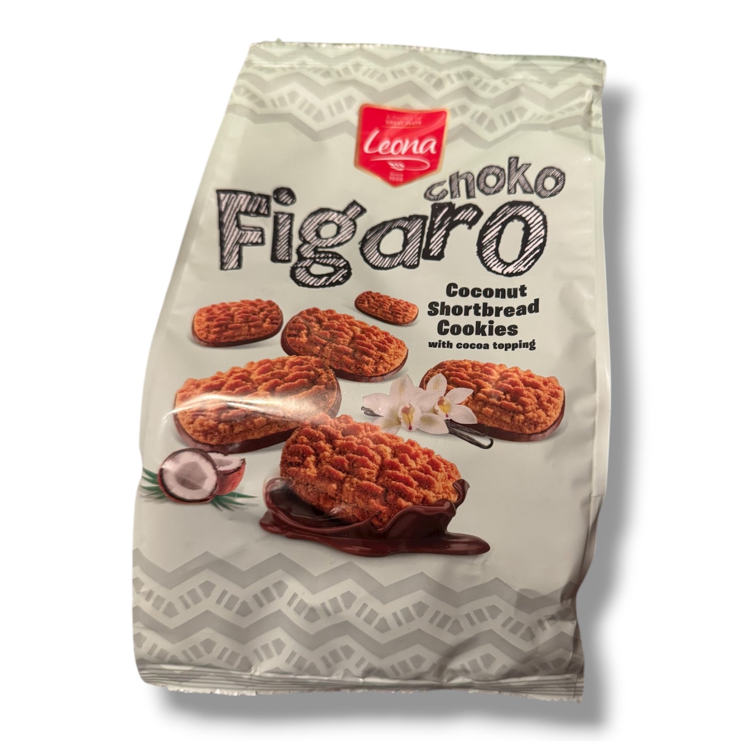 Figaro Coconut Shortbread Cookies 300g 🇲🇰