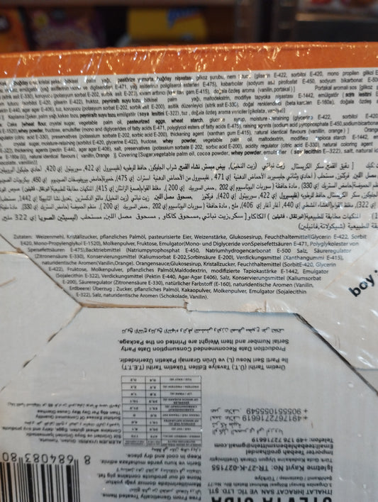 Mini Pop Orange Filled Cake 250g 🇹🇷