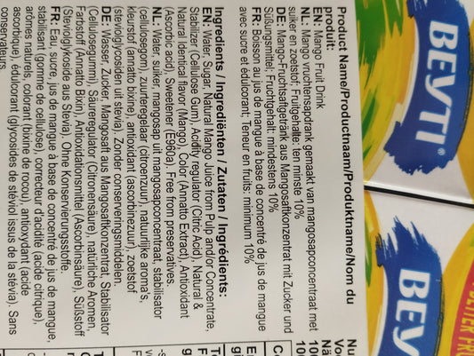 Beyti Tropicana Mango Juice 235ml 🇪🇬