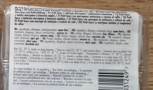 Petit Fours Marzipan Coffee 100g 🇳🇱