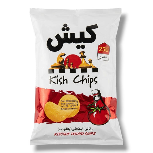 Kish Chips Ketchup Flavor Irak 25g