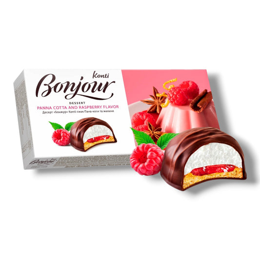 Konti Bonjour Dessert Panna Cotta & Raspberry Flavour 223g 🇺🇦