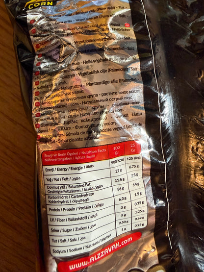 Alzzavak Corn Chips Hot Türkei 20g