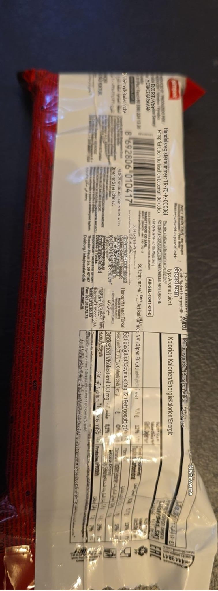 Šimšek Baharatli Chest Kraker 50g