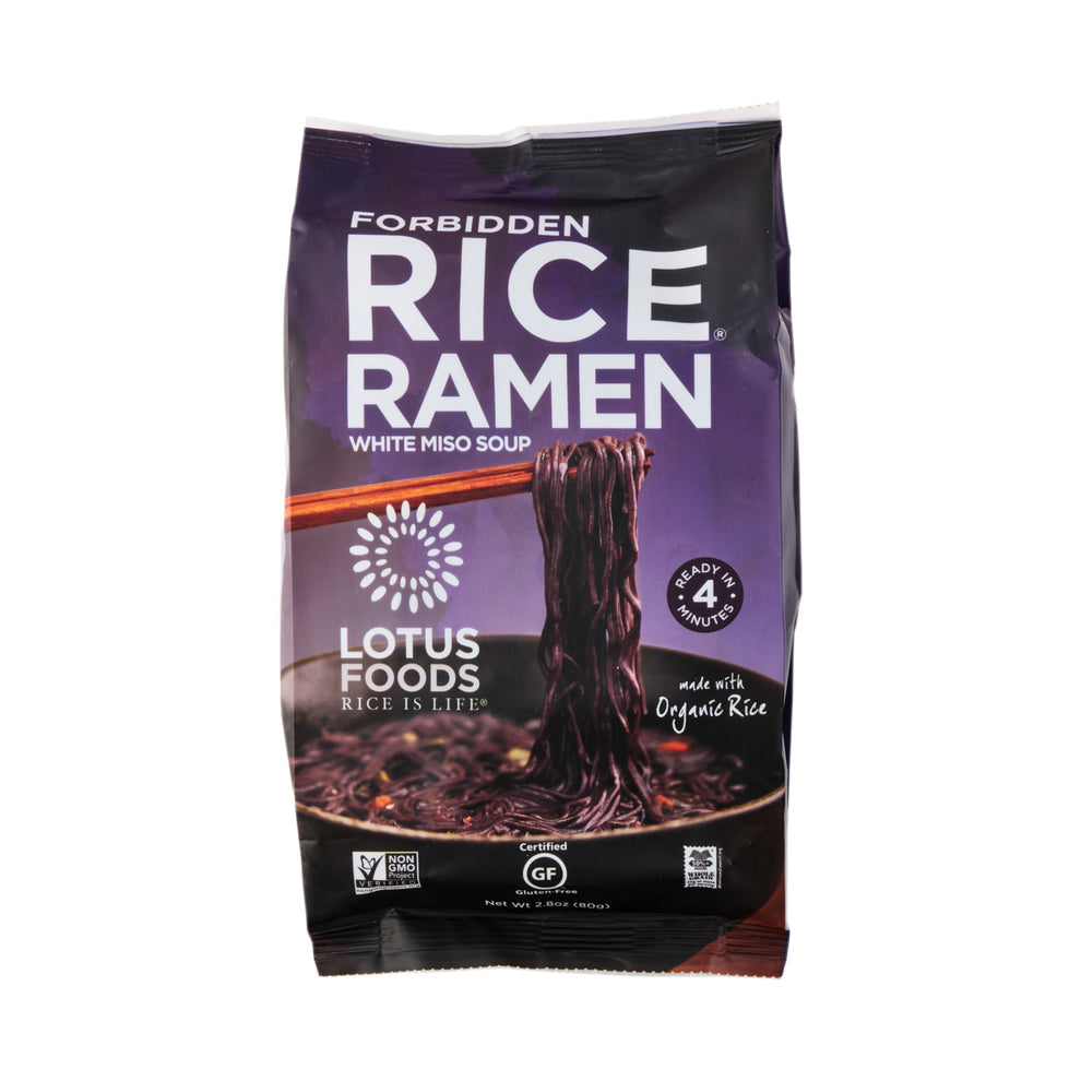 Forbidden Rice Ramen Lotus Food 80g