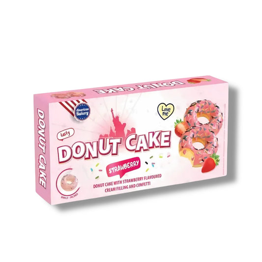American Bakery Donut Cake Strawberry 135g 🇳🇱