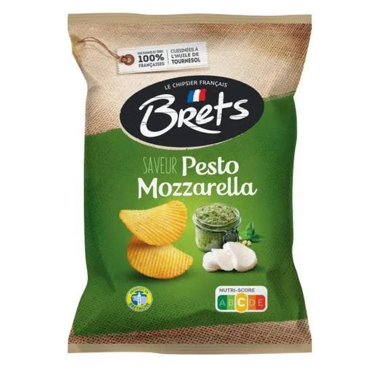 Brets Chips Pesto Mozzarella 125g 🇫🇷