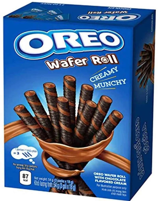 Oreo Wafer Roll Creamy Munchi Chocolate