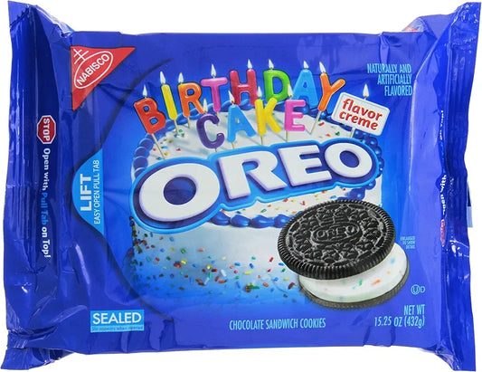 Oreo Birthday Cake Family Size 482g