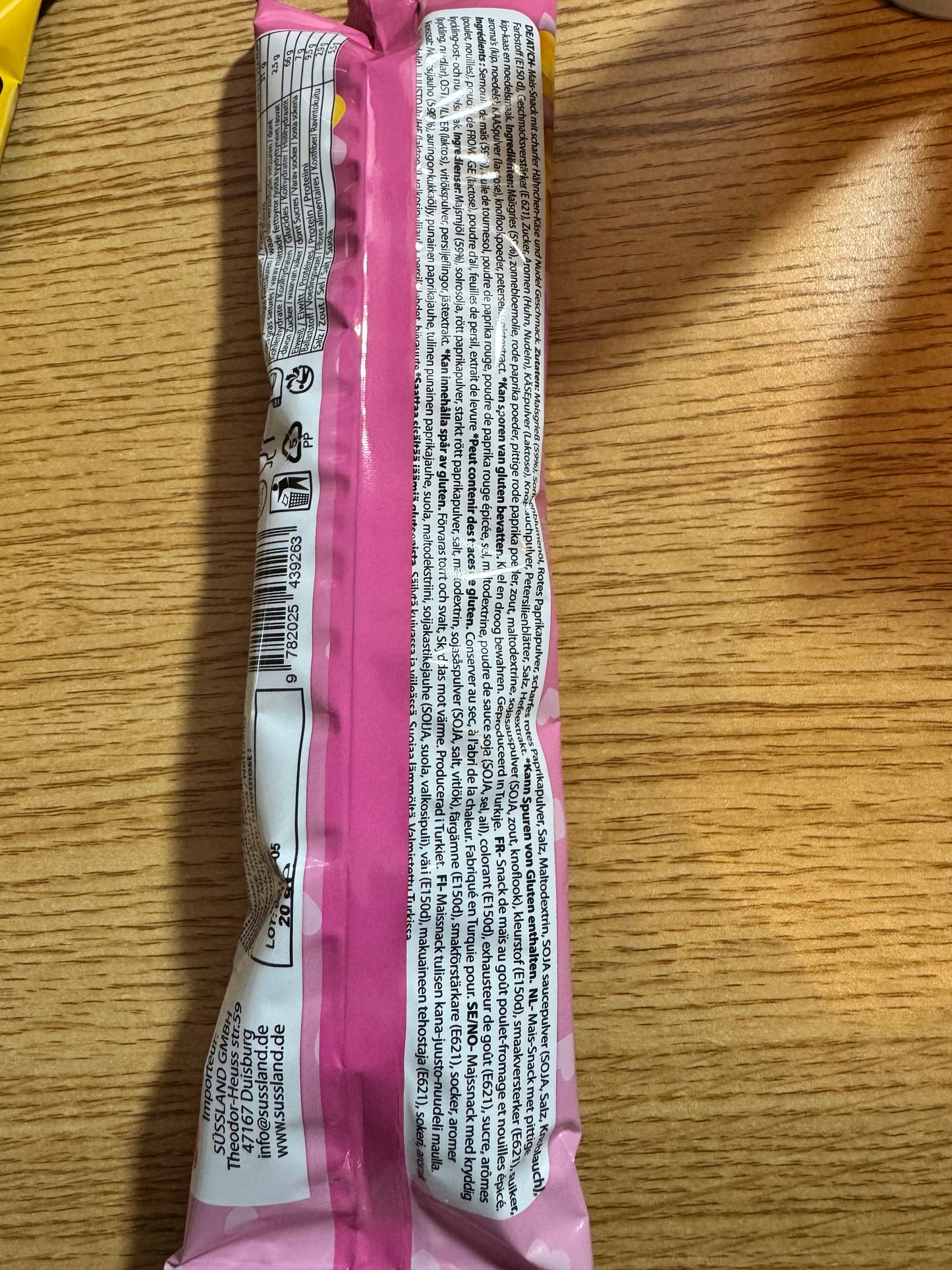 Crezzo Cornball Chips Carbonara Hot Chicken 20g 🇹🇷