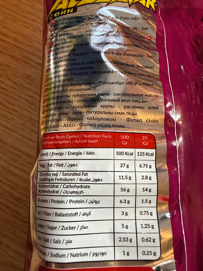 Alzzavak Crispy Ring Corn Pizza Chips Türkei 20g