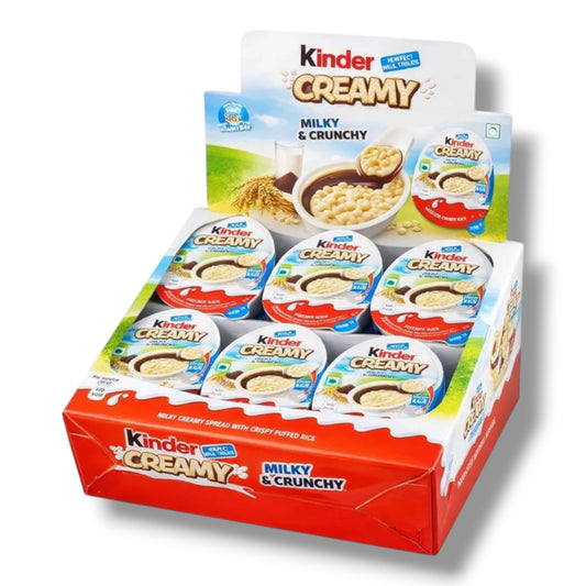 Kinder Creamy Milky & Crunchy 24x19g 🇮🇳