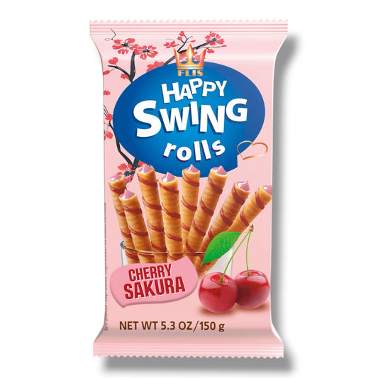 Happy Swing Rolls Cherry Sakura 150g 🇵🇱