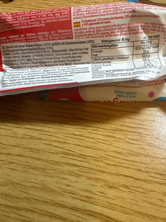 Magura Prajitura Bisquitkuchen Bubblegum 35g 🇷🇴