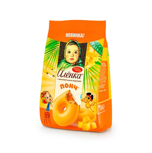 Alenka Mini Donuts Mango-Maracuja 150g (Russland) MHD 08.05.2025