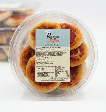 Rescigno Pizzetta al Pomodoro 200g – Original italienische Mini-Pizzen